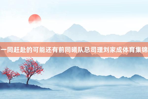 一同赶赴的可能还有前同曦队总司理刘家成体育集锦