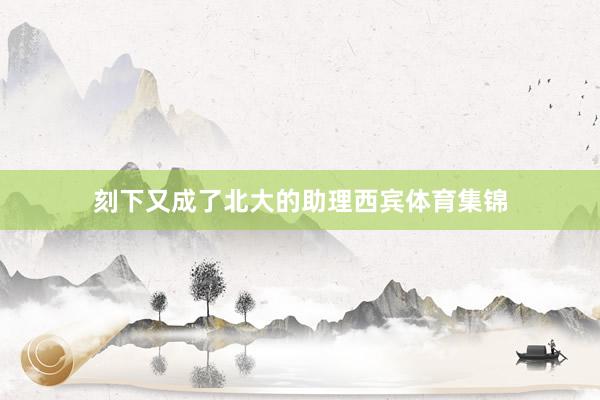 刻下又成了北大的助理西宾体育集锦