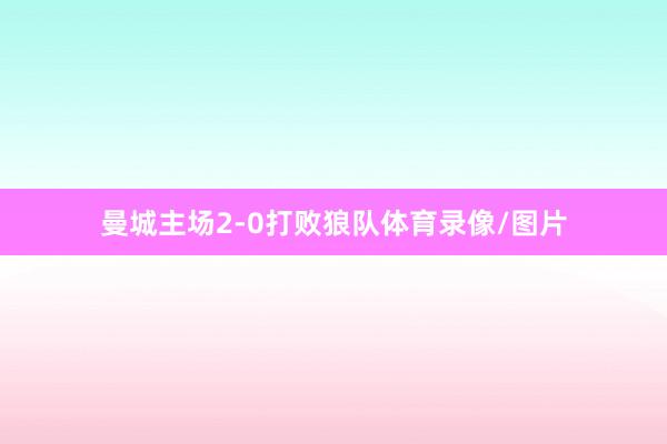 曼城主场2-0打败狼队体育录像/图片