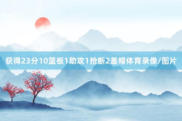 获得23分10篮板1助攻1抢断2盖帽体育录像/图片